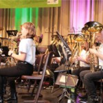 Das Vororchester beim Konzert