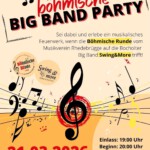 Plakat Böhmisch Bigbandparty